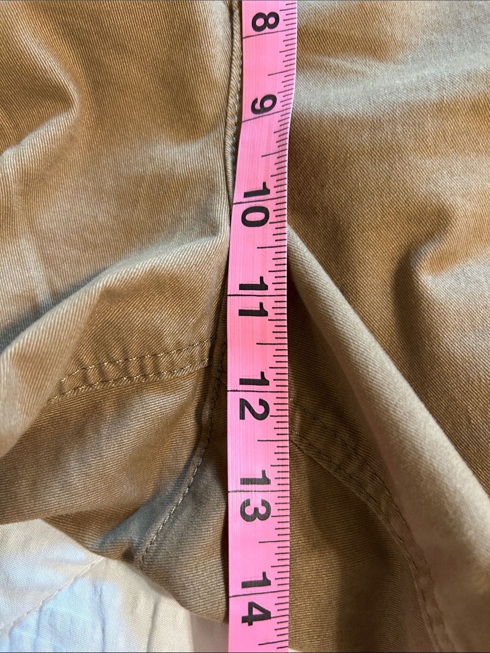 LOFT Monroe Curvy Brown Chino Ankle Pants - Sz 16 - Excellent Condition - Picture 8 of 8